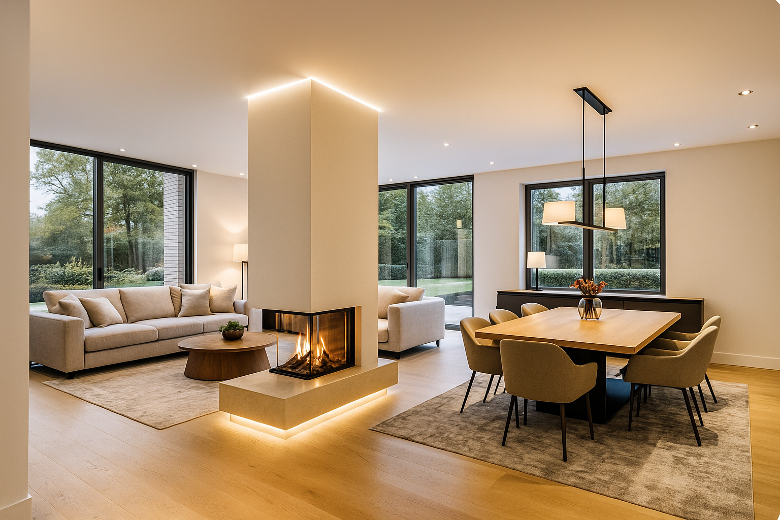 que faire des espaces dans une grande maison